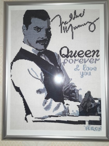 Работа «Freddie Mercury»