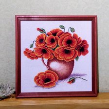 Работа «Пламенный букет»