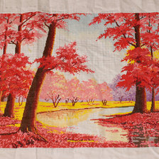 Работа «Осенний лес»