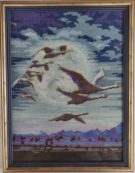 Работа «Гуси-Лебеди»