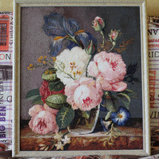 Работа «Букет в вазе»