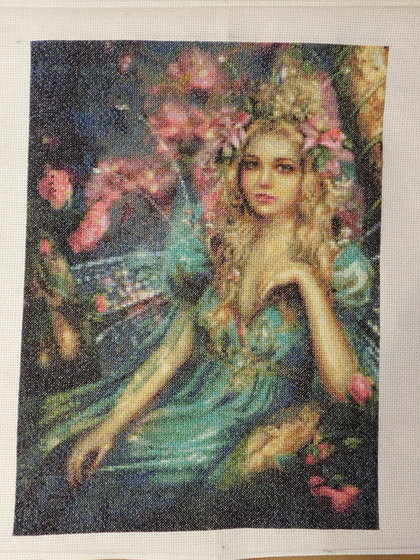 Работа «Фея в зелёном.»