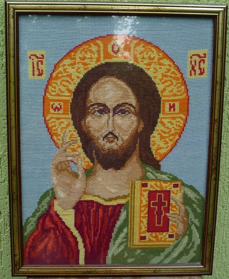 Работа «Икона  Иисуса Христа»