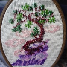 Работа «Сосна на скале»