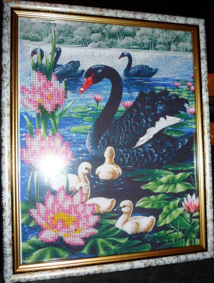 Работа «Лебединое семейство.»