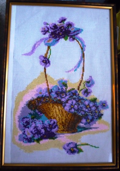 Работа «Фиалки»