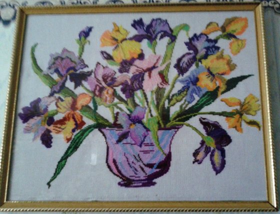 Работа «Ирисы»