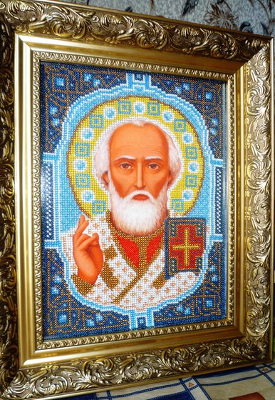 Работа «Святой Николай Чудотворец»