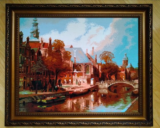 Работа «"Старая церковь и церковь св. Николая Чудотворца, Амстердам"  РИ»