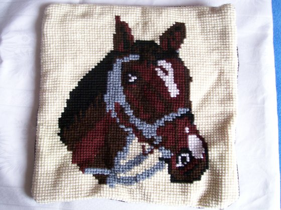 Работа «Poduszka koń»