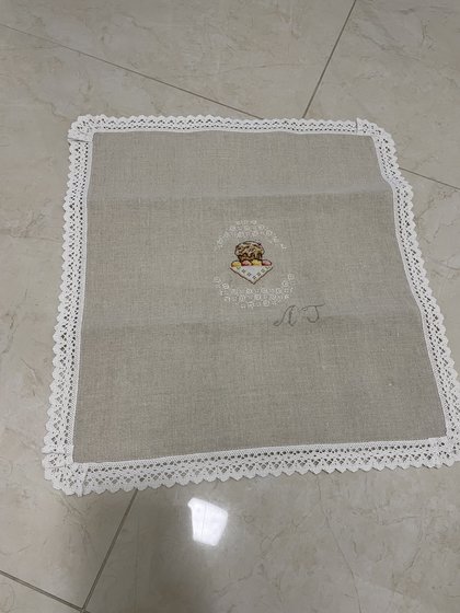 Работа «Пасхальная салфетка»