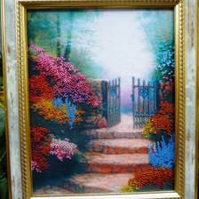 Работа «Калитка в сад.»