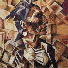 Работа «Индеец кубизм»