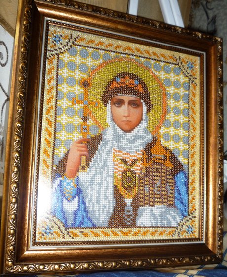 Работа «Святая Ольга.»