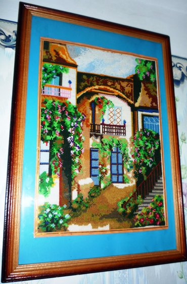 Работа «Дворик»