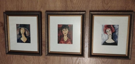 Работа «Девушки Модильяни»