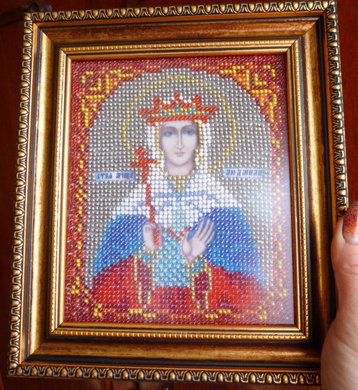 Работа «Святая Людмила.»