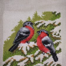 Работа «Снегири»