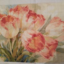 Работа «Тюльпаны»