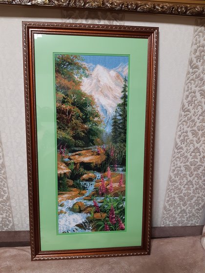 Работа «Горный ручей "Риолис"»