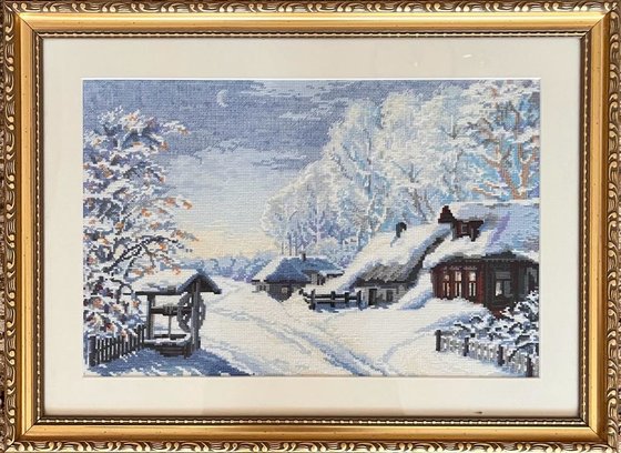 Работа «Русская зима»