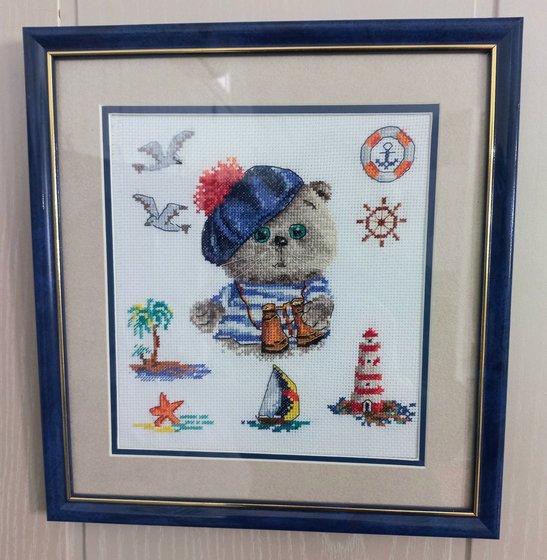 Работа «Басик - моряк. 2023 г. Март»