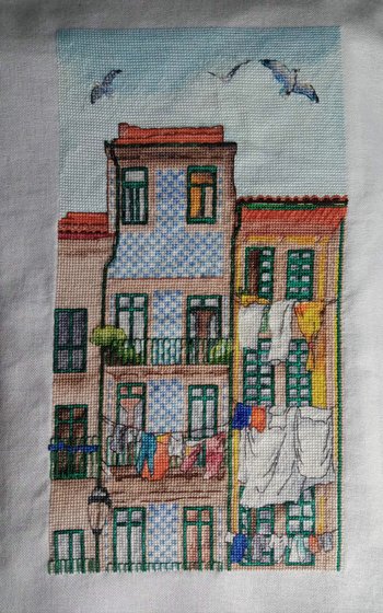 Работа «"Порту" Автор схемы Екатерина Мешкова.»