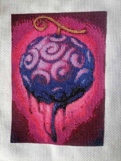 Работа «Фрукт Гому гому из аниме Ван Пис»