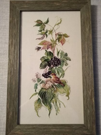 Работа «Гнездышко. Овен»