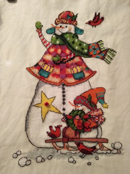 Работа «Снеговики. Neocraft»