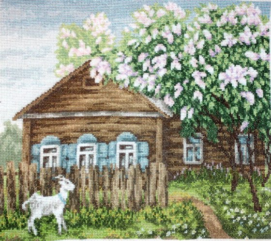 Работа «Деревня»