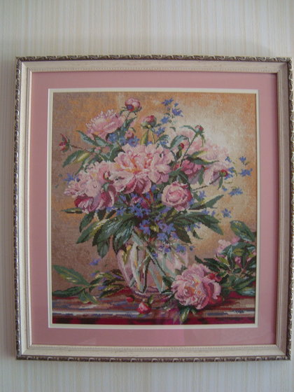 Работа «Пионы»