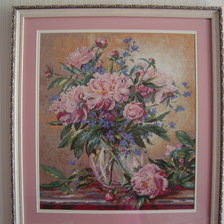 Работа «Пионы»