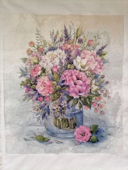 Работа «Букет акварель»