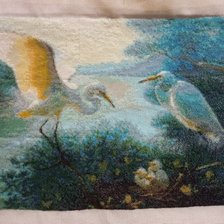 Работа «Белые цапли»