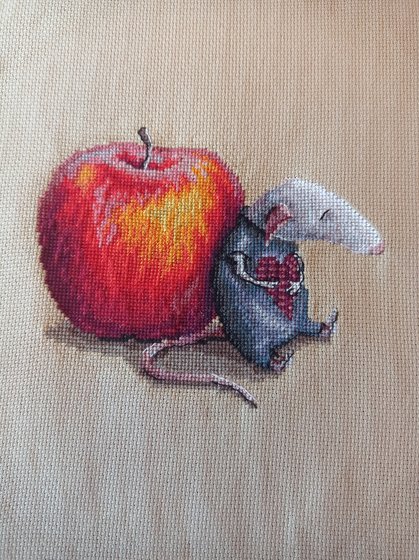 Работа «Влюбился мышь однажды»