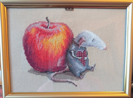 Работа «Влюбился мышь однажды»