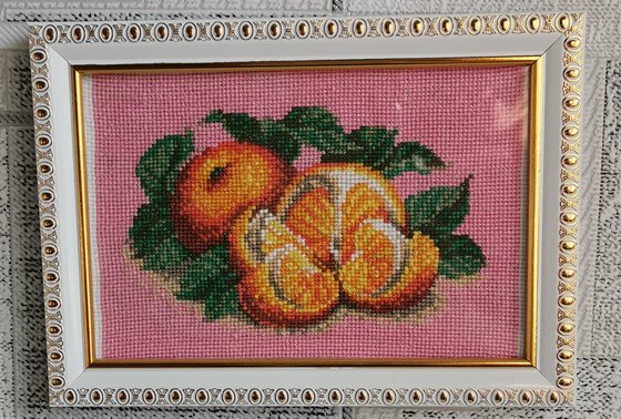 Работа «Мы делили апельсин»