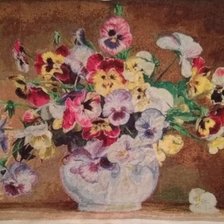 Работа «Цветы»