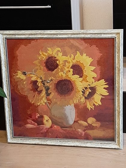 Работа «Подсолнухи»