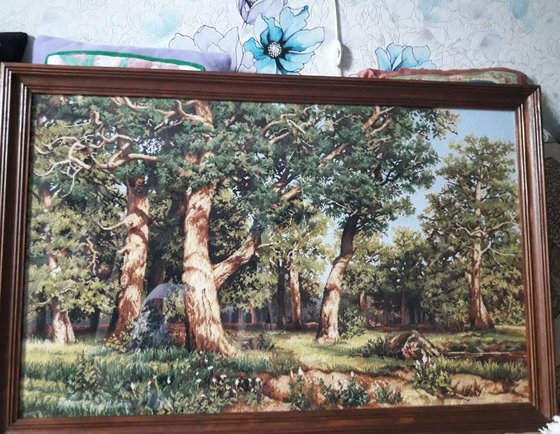 Работа «Дубовая роща»