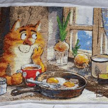 Работа «Рыжий кот»