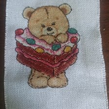 Работа «Мишка торт»