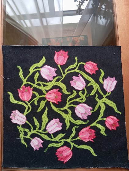 Работа «Тюльпаны»