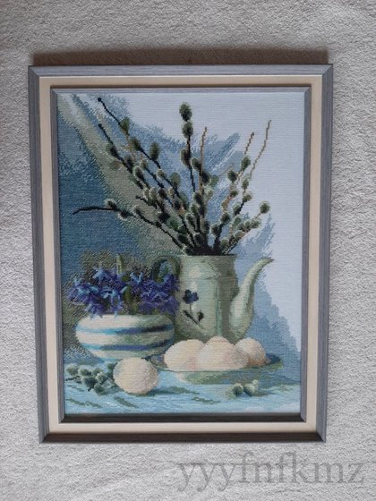 Работа «Чаривна Мить,"Весенний праздник",аида14, 27×41см, багет пластик»