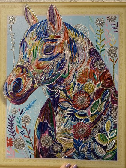 Работа «Фантазийный конь»