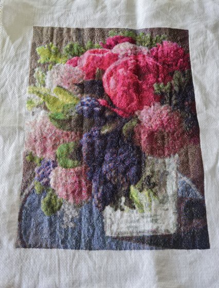 Работа «Цветы»