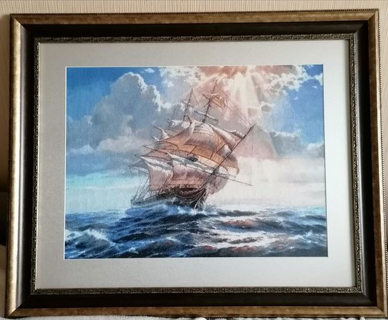 Работа «Ветер в парусах»