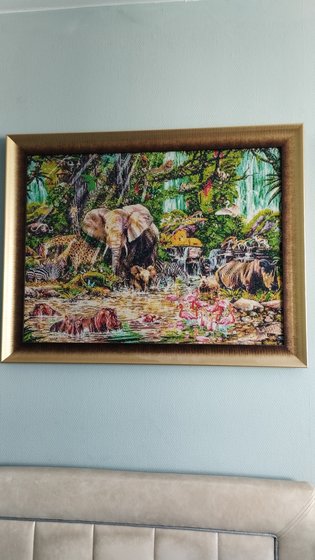 Работа «Африка»