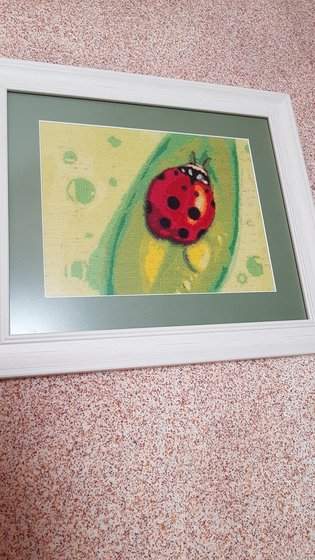 Работа «Божья коровка»